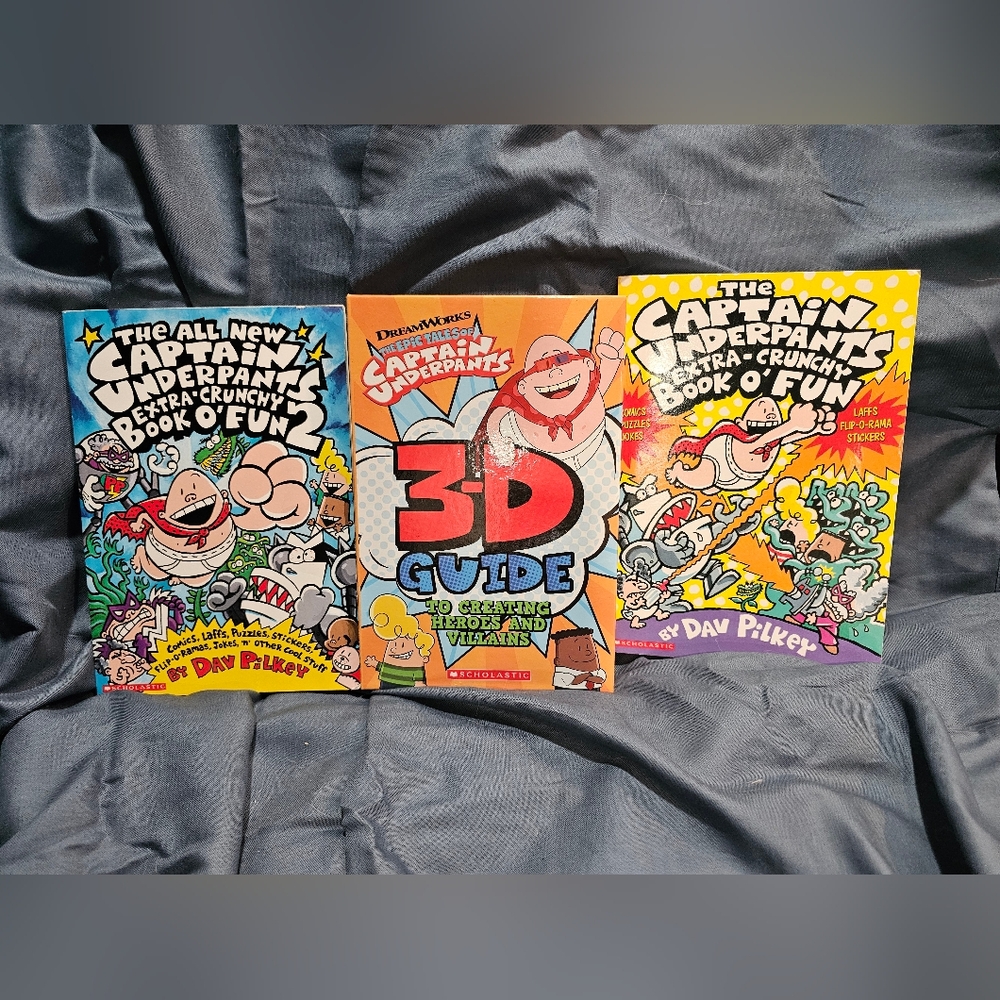 Captain Underpants Book Set